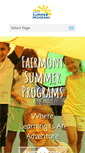 Mobile Screenshot of fairmontsummerprograms.com